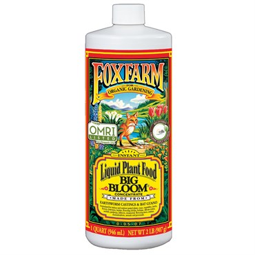 FoxFarm® Big Bloom® Fertilizer 0-0.5-0.7 - Qty 12, 32oz per case