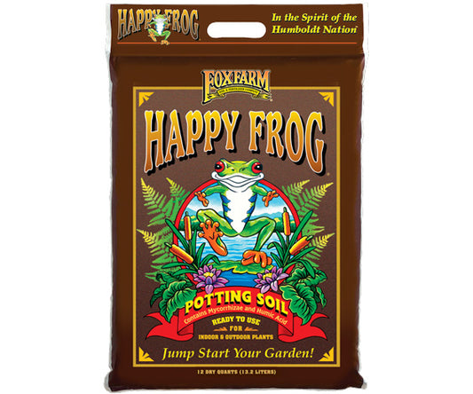 FoxFarm Happy Frog® Potting Soil, 12 qt. Includes 5 per case
