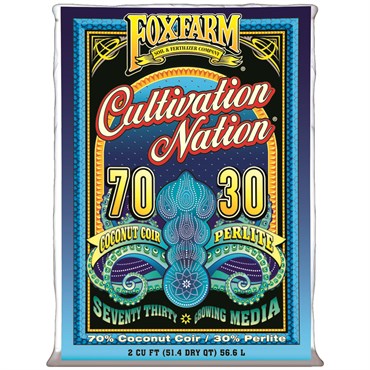 FoxFarm® Cultivation Nation® Seventy Thirty Growing Media Qty 1 bags 2 cu ft ea
