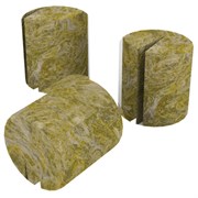 Grodan® Macroplugs™ - 1.5in Plugs - Pre-Cut Side Slit - 1.5in Round x 1.57in - Bagged
