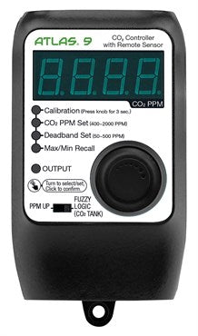Titan Controls® Atlas® 9 Compact CO2 Controller - 15ft Remote Sensor