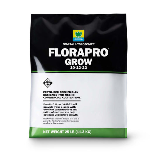 General Hydroponics® FloraPro Grow 10-12-22 - 25lb