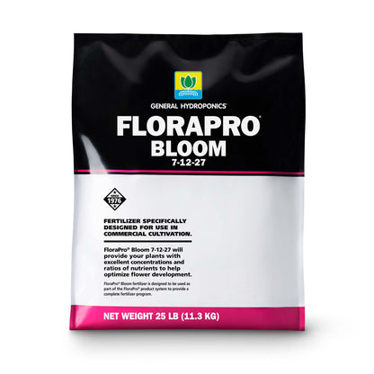 General Hydroponics® FloraPro Bloom 7-12-27 - 25lb