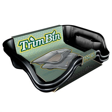 Harvest More® Trim Bin Complete Set - 150 Micron Screen - 19 x 15.5 x 6 - Black -