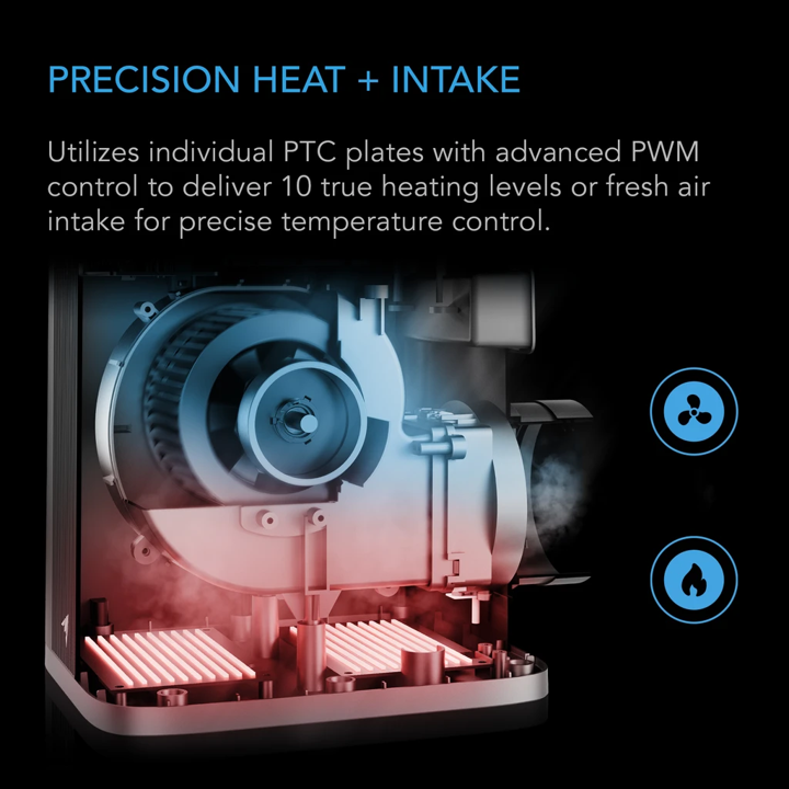 THERMOFORGE T7, Plant Heater 1000W with AI-Powered VPD Temp Controller