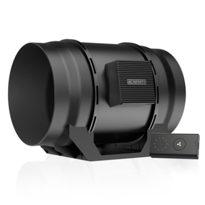 CLOUDLINE A8, Quiet Inline Fan WITH SPEED CONTROLLER, 8-INCH