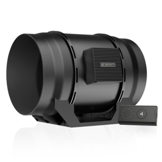 CLOUDLINE A8, Quiet Inline Fan WITH SPEED CONTROLLER, 8-INCH