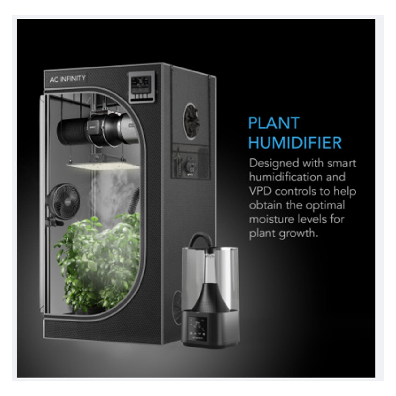 CLOUDFORGE T3, Environmental Plant Humidifier, 4.5L
