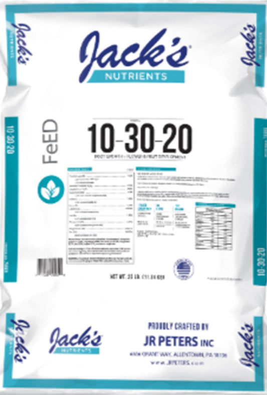 Jack's® Nutrients 10-30-20 Bloom Fertilizer - 25lb