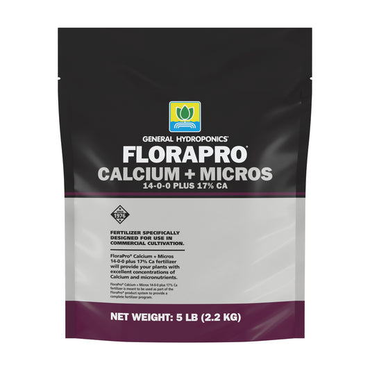 General Hydroponics® FloraPro Calcium + Micros 14-0-0 + 17% Ca - 25lb